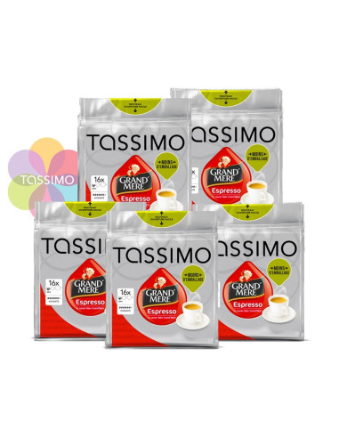 Tassimo® Grand'Mère - Espresso - 5x16 Dosettes - Dosettes Tassimo - Tassimo - 1