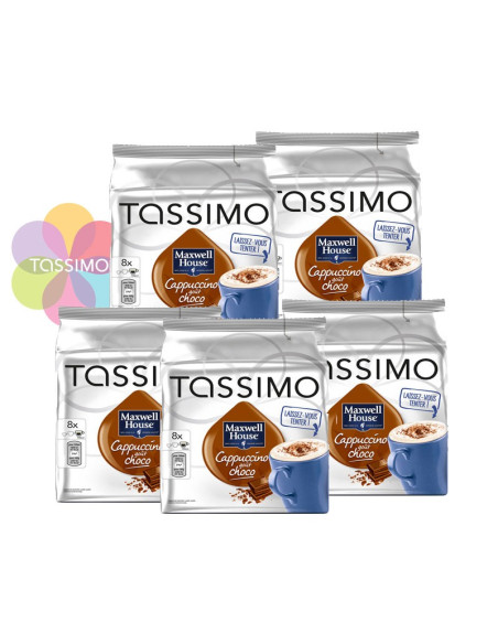 Tassimo® Maxwell House - Cappuccino Choco - 5x8 dosettes - Dosettes Tassimo - Tassimo - 1