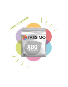 Tassimo® L'OR Espresso Delizioso - 5x16 dosettes - Dosettes Tassimo - Tassimo - 1 2