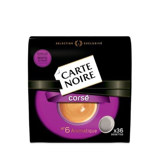 Dosette Senseo compatible Café Carte Noire n°10 Secrets de Nature - 32  dosettes