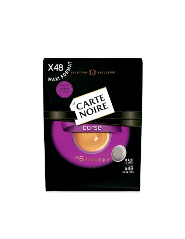 Senseo® CARTE NOIRE - Corsé N°7 - 48 dosettes - Dosettes Senseo® - Carte Noire - 1