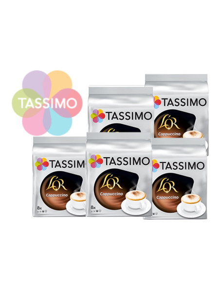 Tassimo® L'OR - Cappuccino - 5x8 dosettes - Dosettes Tassimo - Tassimo - 1