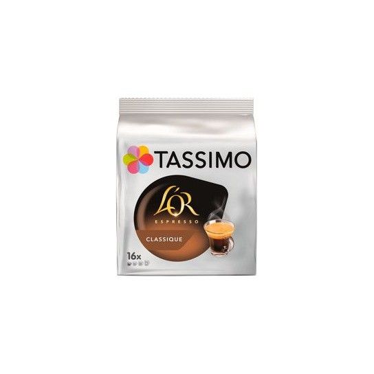 Dosette Tassimo L'Or Espresso Classic (x16 T-Discs) - 4.75€