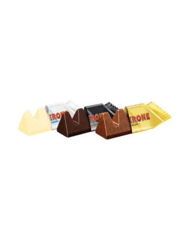 Toblerone Mix Box : Chocolats au lait, noir et blanc - Boite 110 sachets - Capsule Lavazza Espresso Point® - Toblerone - 4