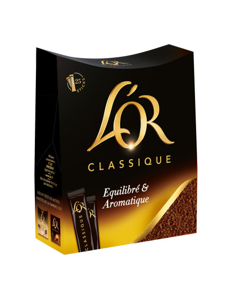 Café soluble L'Or Classique (Boite de 25 sticks) - Café soluble - L'Or Espresso - 1