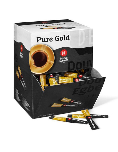 DOUWE EGBERTS® Café soluble Pure Gold (Boite distributrice de 200 sticks) - Café soluble - Douwe Egberts - 1