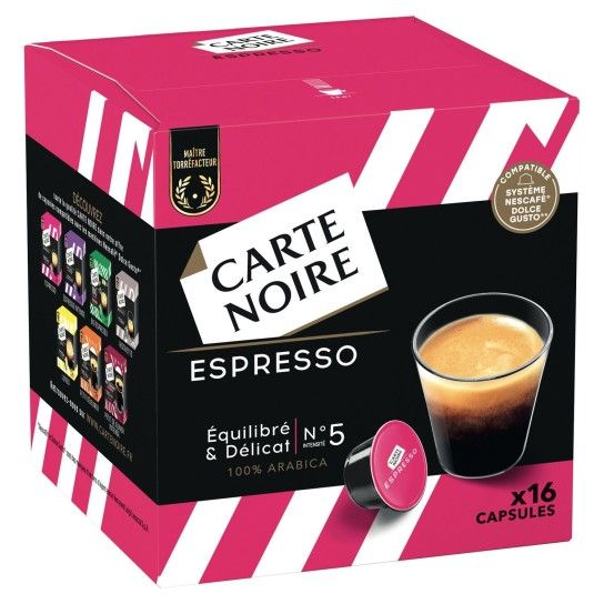 Carte Noire Dolce Gusto - Espresso (x16)