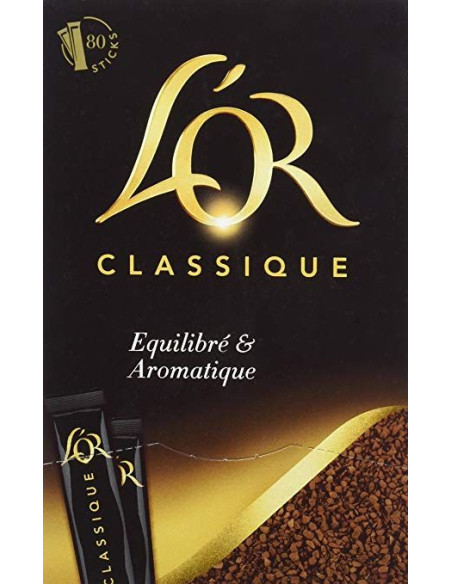 Café soluble L'Or Classique (Boite distributrice de 80 sticks) - Café soluble - L'Or Espresso - 1