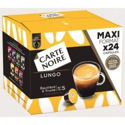 CARTE NOIRE Dosettes de café bio délicat compatibles Senseo 32 dosettes  204,8g pas cher 