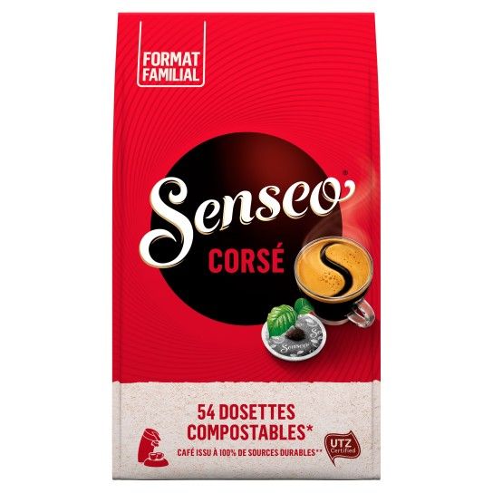 Senseo Corsé (Format familial) - 54 dosettes - Dosettes Senseo® - Senseo - 1