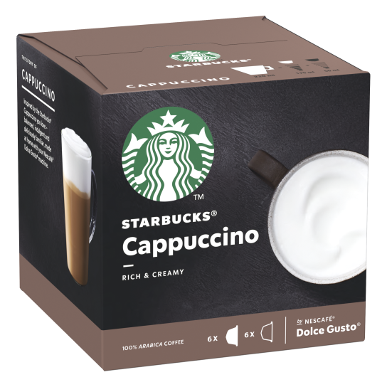 Starbucks® Cappuccino by Nescafé® Dolce Gusto® - 6+6 capsules 