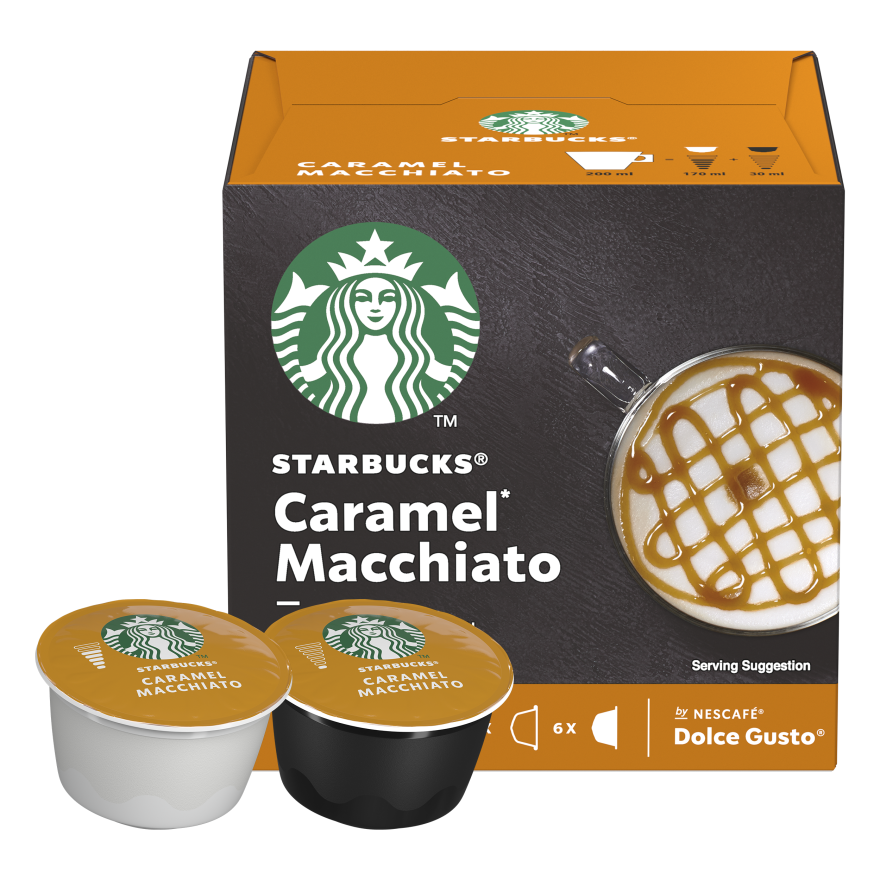 Starbucks® Caramel Macchiato by Nescafé® Dolce Gusto® - 6+6