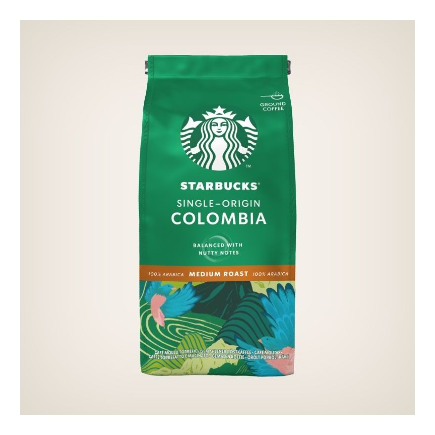 Café en grain NESTLE starbucks grains origin colombia 450g