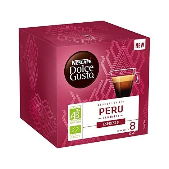 Nescafé Dolce Gusto Absolute Origin Peru CajaMarca Espresso Bio - 12 capsules - Capsules Dolce Gusto® - Nescafé - 1