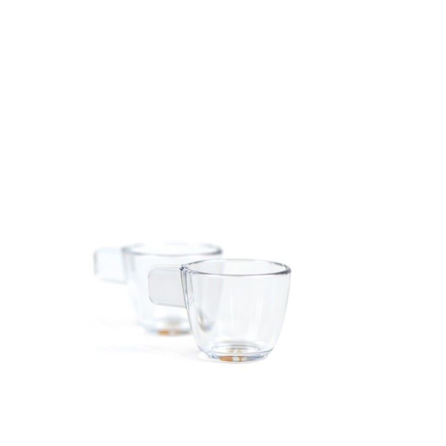 Tasses à café en verre Handpresso (x2) - Café Dosette
