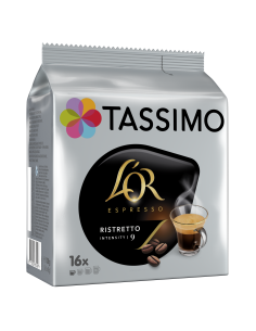 Tassimo® L'OR Espresso Ristretto - 16 dosettes - Dosettes Tassimo - Tassimo - 1 2
