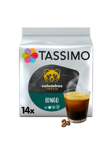 Tassimo® Columbus - Lungo - 14 dosettes - Dosettes Tassimo - Tassimo - 1