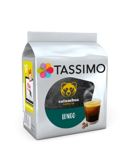 Tassimo® Columbus - Lungo - 14 dosettes - Dosettes Tassimo - Tassimo - 4