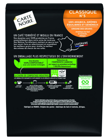 Senseo® CARTE NOIRE - Classique N°5 - 48 dosettes - Dosettes Senseo® - Carte Noire - 3