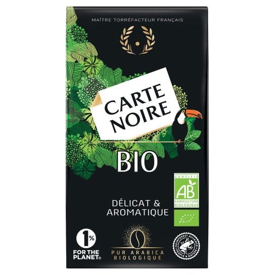 CAFÉ MOULU - CARTE NOIRE - BIO 250G
