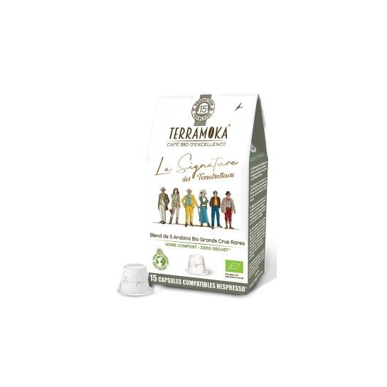 Café Bio Terramoka La Signature compatible Nespresso® - 15 capsules - Capsules Nespresso® Compatibles - Terramoka - 1