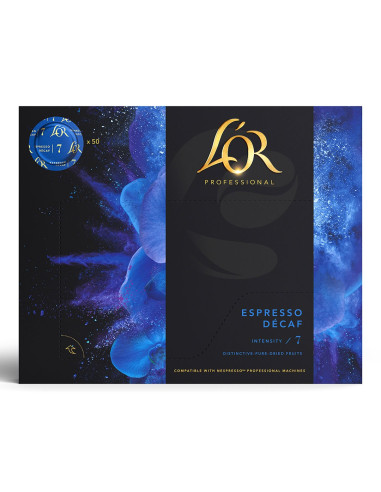 L'OR Professional Espresso Décaféiné compatible Nespresso® PRO (x50) - Capsules Nespresso® PRO Compatibles - L'Or Espresso - 1