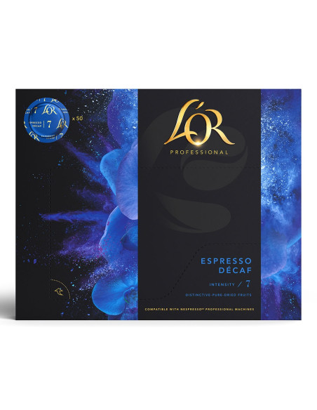 L'OR Professional Espresso Décaféiné compatible Nespresso® PRO (x50) - Capsules Nespresso® PRO Compatibles - L'Or Espresso - 1