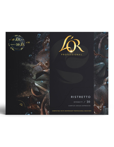 L'OR Professional Espresso Ristretto compatible Nespresso® PRO (x50) - Capsules Nespresso® PRO Compatibles - L'Or Espresso - 1