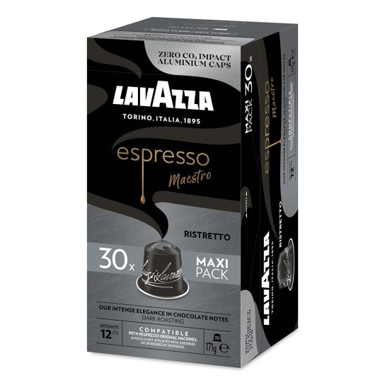 Lavazza Espresso Maestro Ristreto compatible Nespresso® (Big Pack) - 30 capsules - Capsules Nespresso® Compatibles - Lavazza - 1