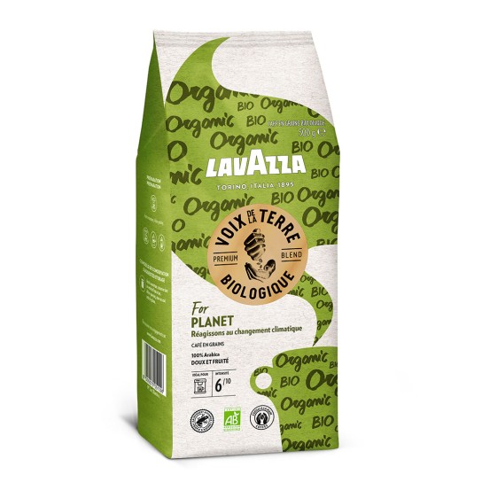 Lavazza Voix de la Terre For Planet - 500gr café grains BIO