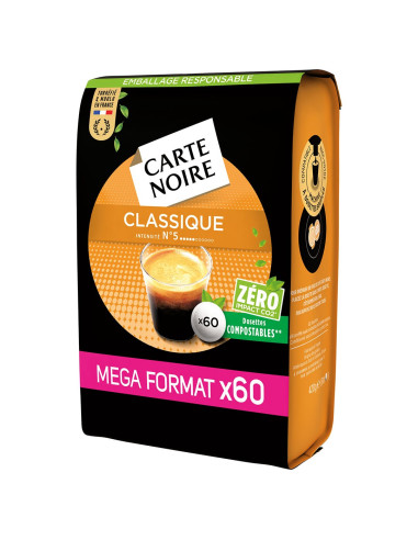 Senseo® CARTE NOIRE - Classique N°5 - 60 dosettes - Dosettes Senseo® - Carte Noire - 3