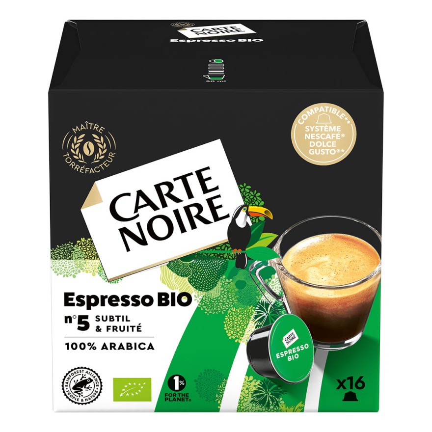 16 Capsule Lavazza Espresso Bio - Compatibile Dolce Gusto