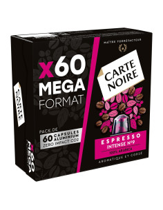 Carte Noire® Espresso Intense N°9 - 60 capsules aluminium compatible Nespresso - Capsules Nespresso® Compatibles - Carte Noire - 2