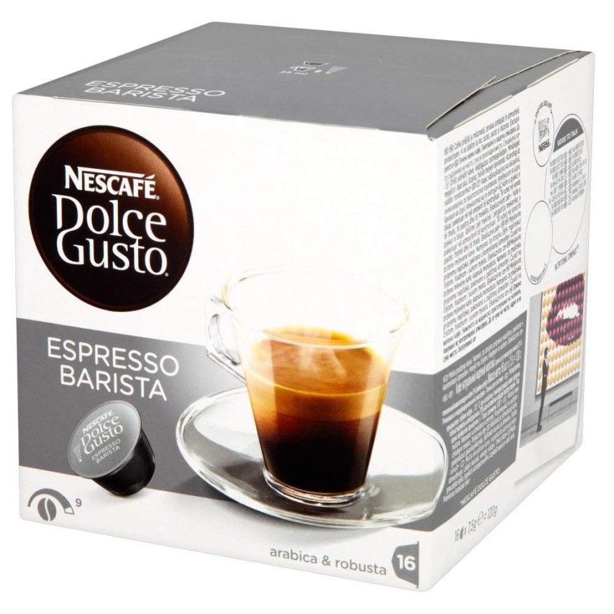 Nescafé Dolce Gusto Espresso Barista - Café - 96 Capsules (Pack de 6 boîtes  x 16)