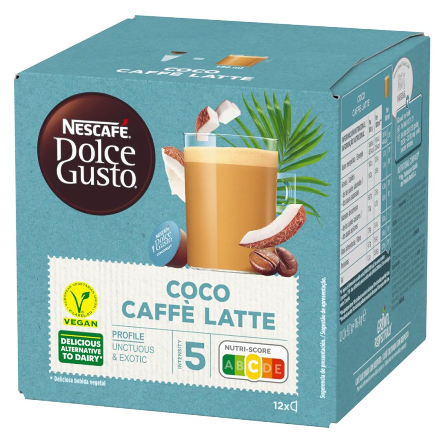 Nescafé Dolce Gusto Latte Coconut - 12 capsules