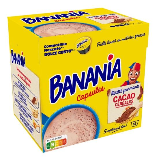 Capsule Banania pour Dolce Gusto - 12 capsules - Capsules Dolce Gusto® - Banania - 1