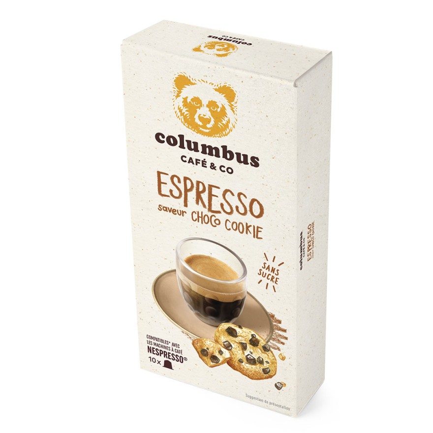 Chocolat aux noisettes en capsules compatibles Nespresso