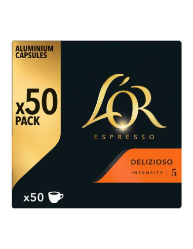 L'Or Espresso Delizioso N°5 compatible Nespresso® - 50 capsules - Capsules Nespresso® Compatibles - L'Or Espresso - 1