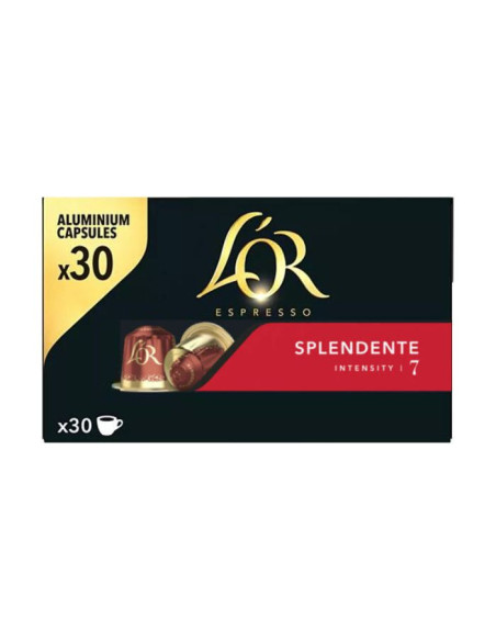 L'Or Espresso Splendente N°7 compatible Nespresso® - 30 capsules - Capsules Nespresso® Compatibles - L'Or Espresso - 1