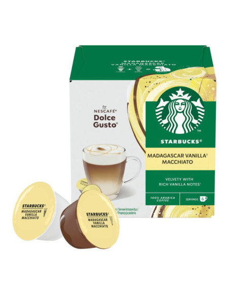 Starbucks Madagascar Vanilla Macchiato by Nescafé Dolce Gusto® - 6+6 capsules - Capsules Dolce Gusto® - Starbucks - 2
