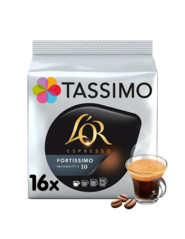 Tassimo® L'OR Espresso - Fortissimo - 16 dosettes - Dosettes Tassimo - Tassimo - 1