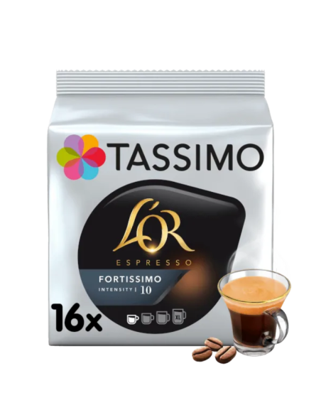 Tassimo® L'OR Espresso - Fortissimo - 16 dosettes - Dosettes Tassimo - Tassimo - 1