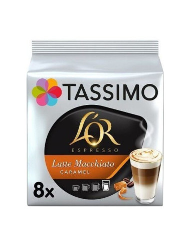 Tassimo® L'OR - Latte Macchiato Caramel - 8 dosettes - Dosettes Tassimo - Tassimo - 1