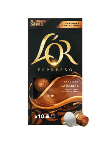L'Or Espresso Caramel compatible Nespresso® - 10 capsules - Capsules Nespresso® Compatibles - L'Or Espresso - 2