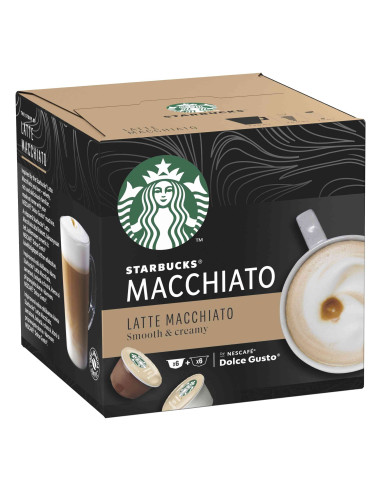 Starbucks Latte Macchiato by Nescafé Dolce Gusto® - 6+6 capsules - Capsules Dolce Gusto® - Starbucks - 4