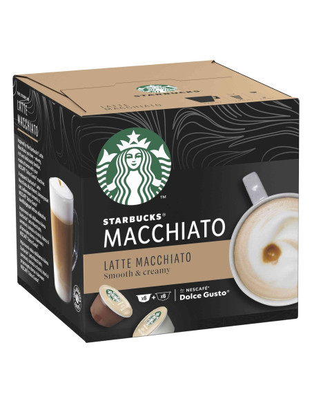Starbucks Latte Macchiato by Nescafé Dolce Gusto® - 6+6 capsules - Capsules Dolce Gusto® - Starbucks - 4