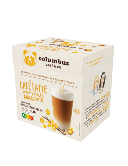 Columbus Dolce Gusto® - Café Latte Vanille Macadamia - 12 capsules - Capsules Dolce Gusto® - Columbus Café & Co - 3