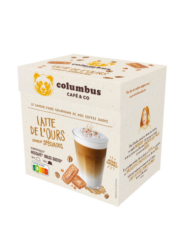 Columbus Dolce Gusto® - Latte de l'Ours - 12 capsules - Capsules Dolce Gusto® - Columbus Café & Co - 2