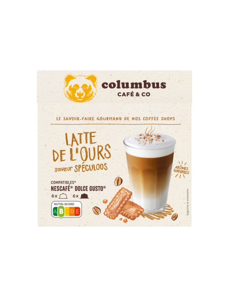 Columbus Dolce Gusto® - Latte de l'Ours - 12 capsules - Capsules Dolce Gusto® - Columbus Café & Co - 3