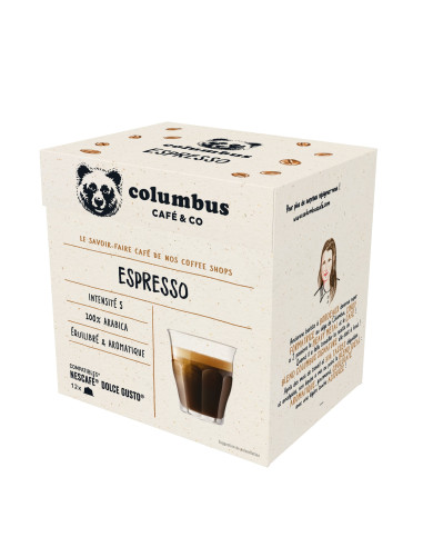 Columbus L'Espresso Barista Blend compatible Dolce Gusto - 12 capsules - Capsules Dolce Gusto® - Columbus Café & Co - 3